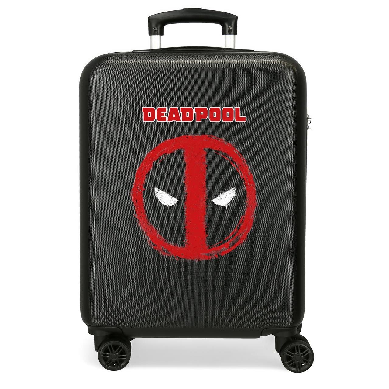 Maleta de cabina Deadpool negro 38x55x20 cm