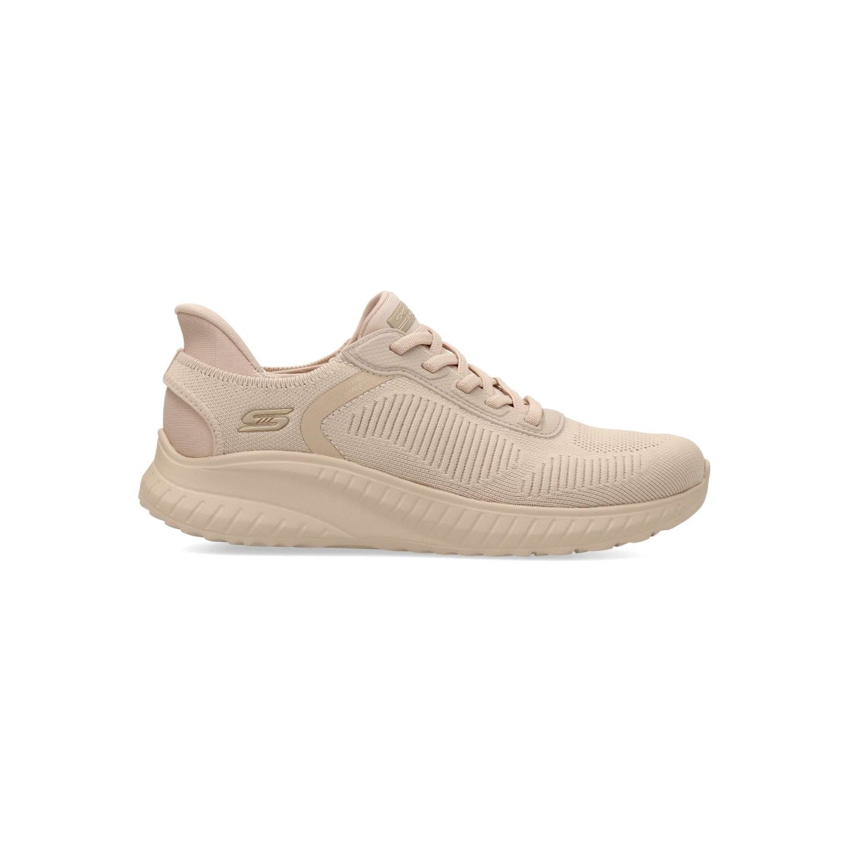 Skechers - Zapatillas BOBS Squad Chaos Current Muse para mujer, slip-on con parte superior de knit técnico y plantilla Memory Foam™