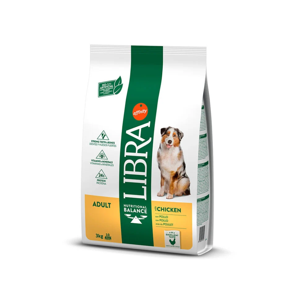 Alimento Seco para Perros Adultos LIBRA DOG ADULT POLLO 3 Kg