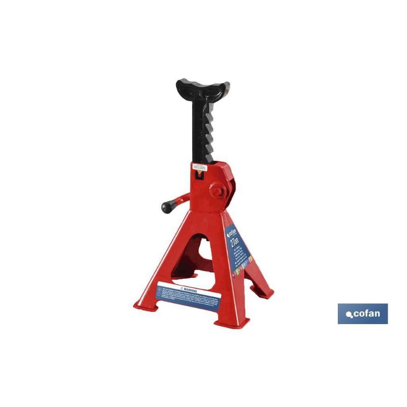 Caballete gato para taller 6 ton.