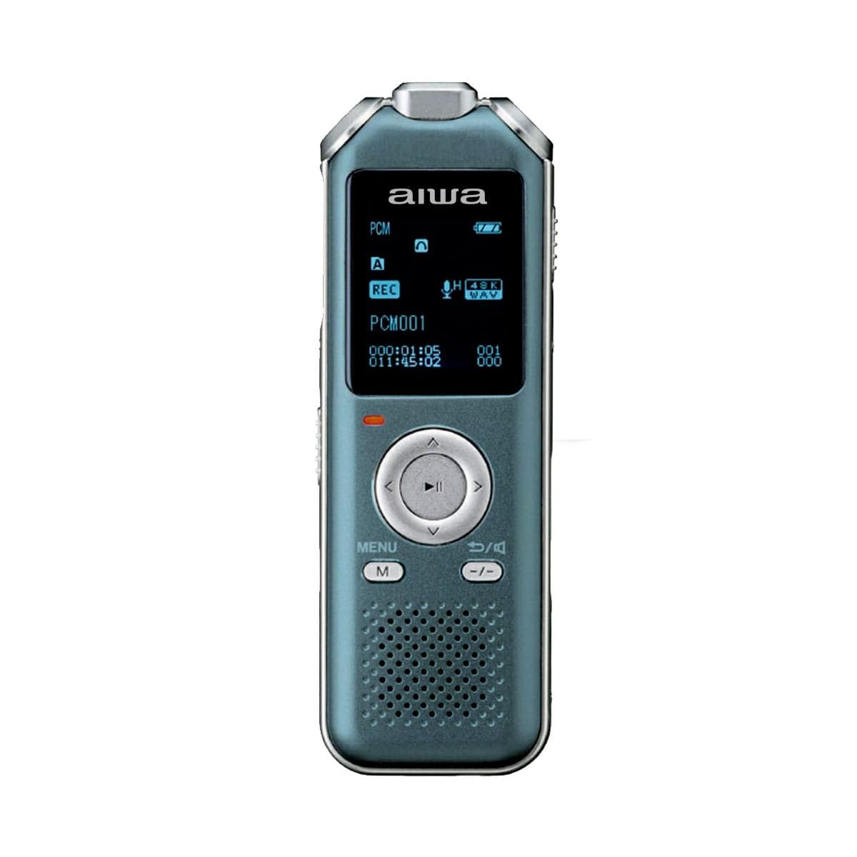 Aiwa DVR-M700 Azul / Grabadora de voz digital 16GB