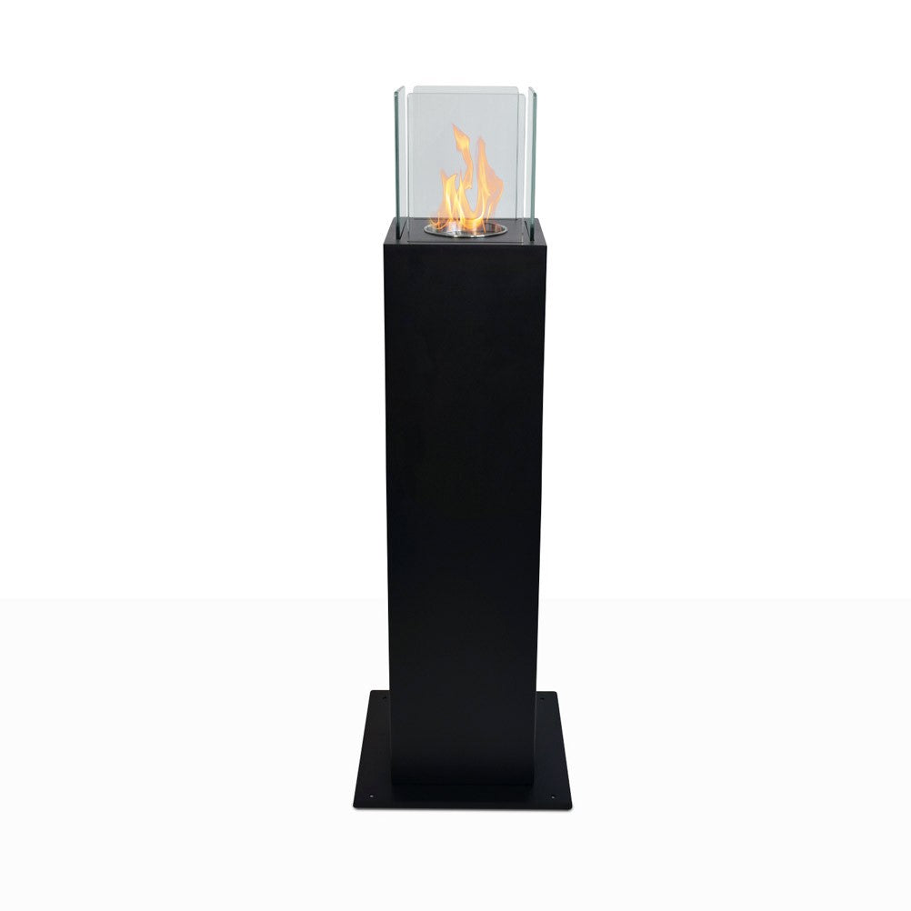 Chimenea de Bioetanol para Jardín biochimenea de exterior Capri 110 Negro