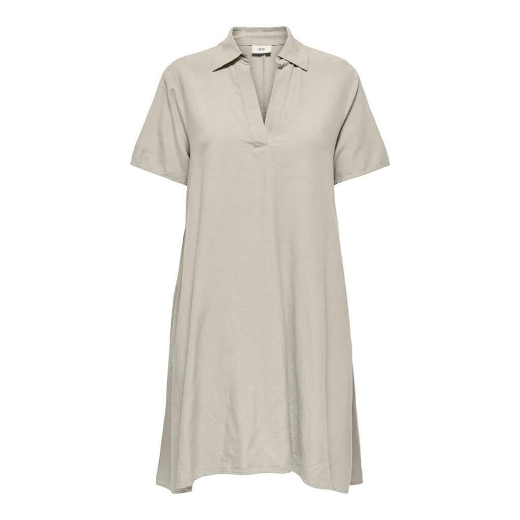 JdY Vestido Mujer JDYCAYA LINEN S/S DRESS WVN NOOS