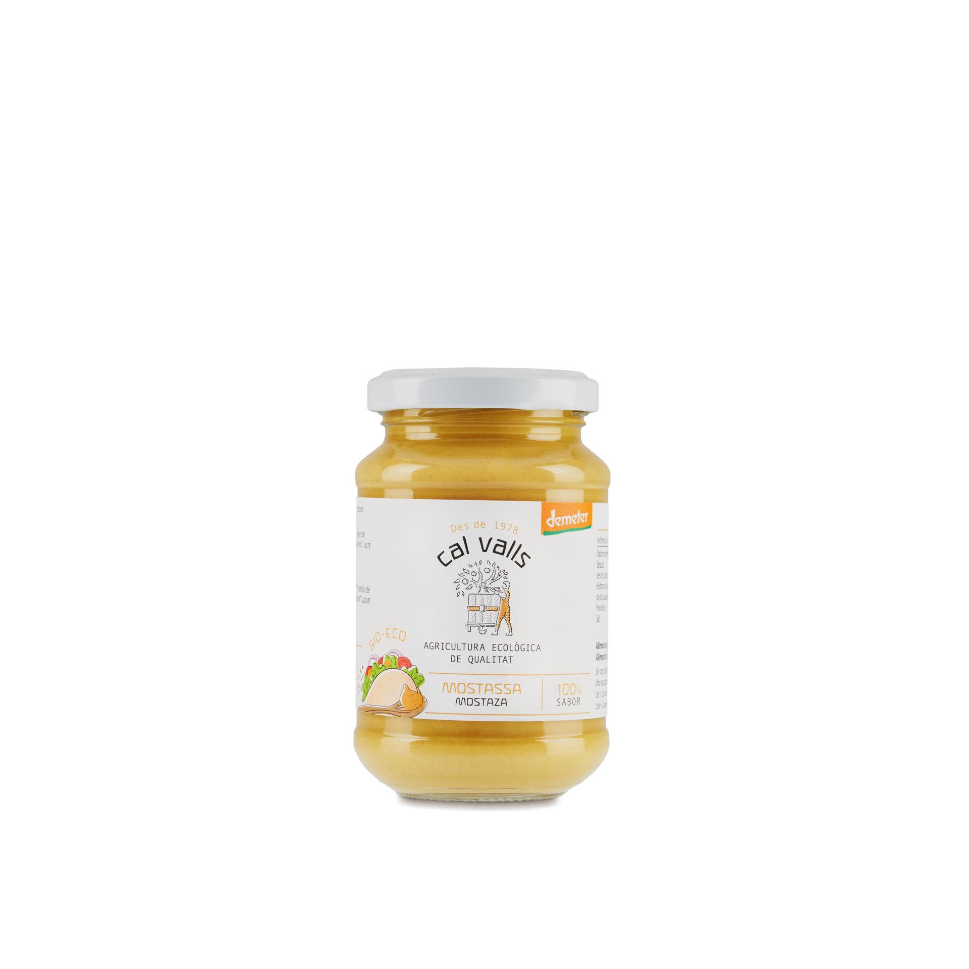 Crema de Mostaza eco Cal Valls