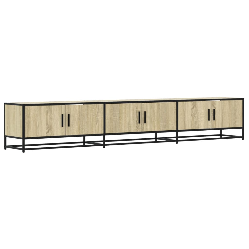 vidaXL Mueble para TV madera de ingeniería roble Sonoma 240x35x41 cm