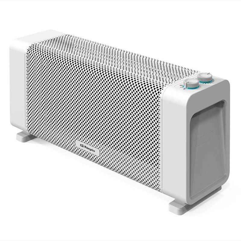 Radiador Eléctrico Orbegozo RMB 1510 de Mica con Termostato Regulable y Sistema de Seguridad Antivuelco