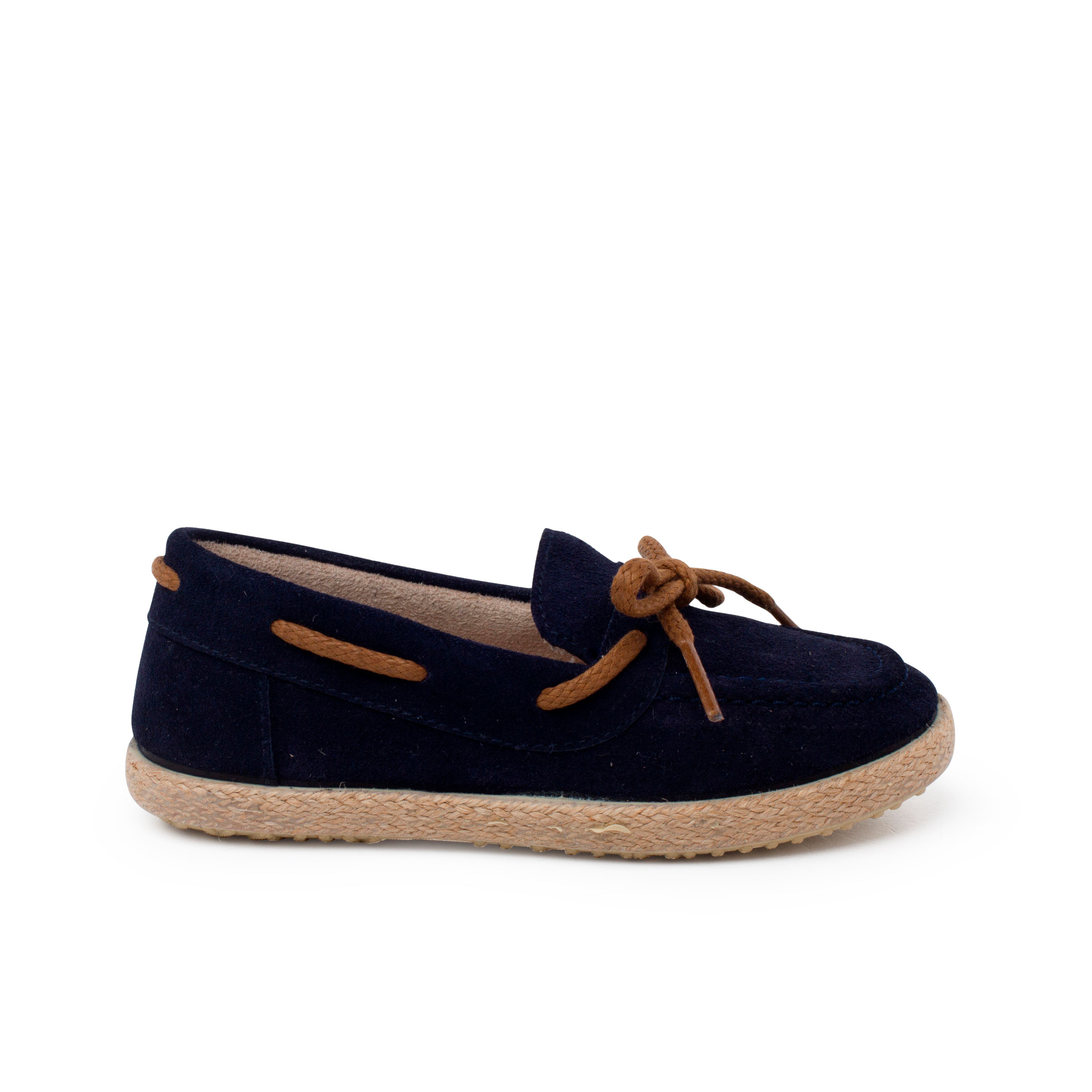 Pisamonas Mocasines Serraje Cordón Suela Yute
