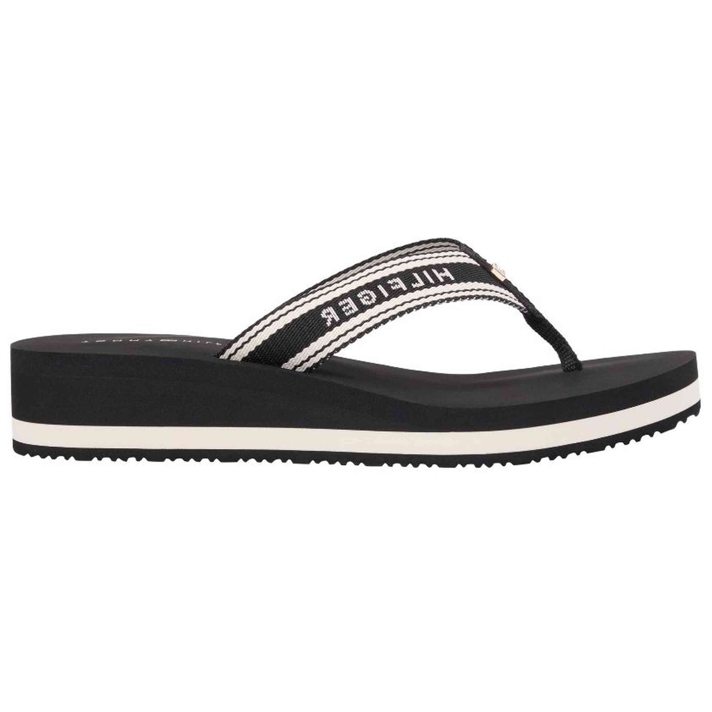 Chanclas Tommy Hilfiger modelo 205-FW0FW09195 para hombre y mujer en color Negro