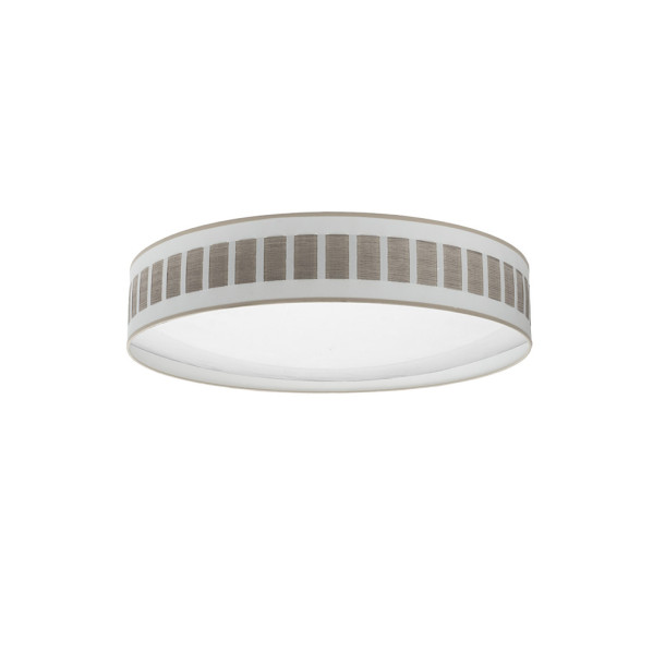 Plafon 96w ivanna blanco-madera gris 7488lm 3000k,4000k,6500k 14x60x60 cm