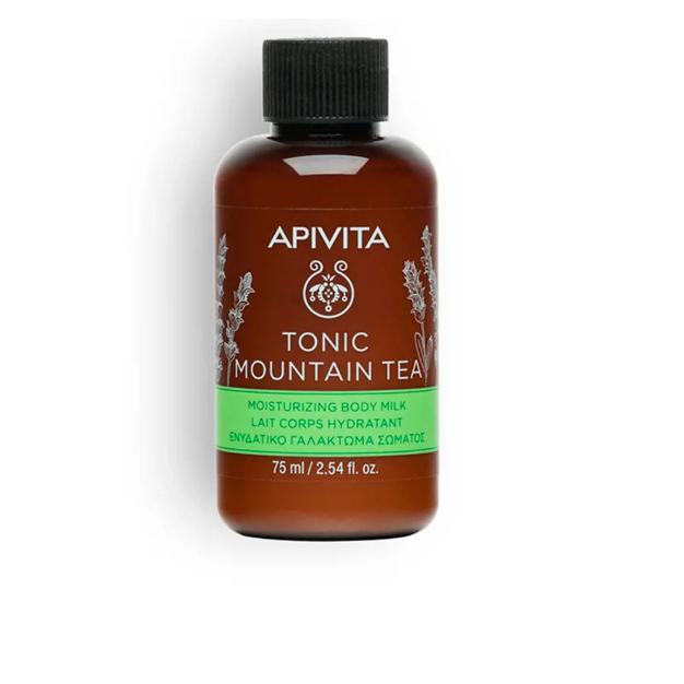 Apivita TONIC MOUNTAIN TEA Leche corporal hidrata y suaviza la pie 75 ml