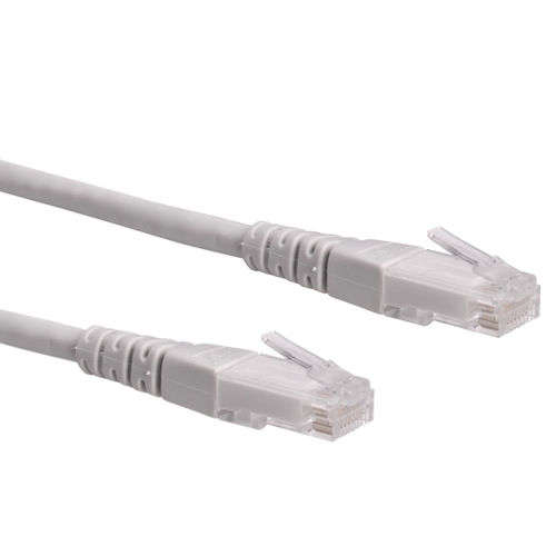 ROLINE UTP Cat.6 1.5m - Cable de red (1,5 m, Cat6, U/UTP (UTP), RJ-45, RJ-45, Gris)