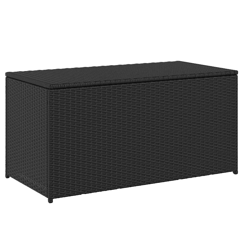 vidaXL Caja de almacenaje jardín ratán sintético 100x50x50 cm en color Marrón/Negro/Gris y más