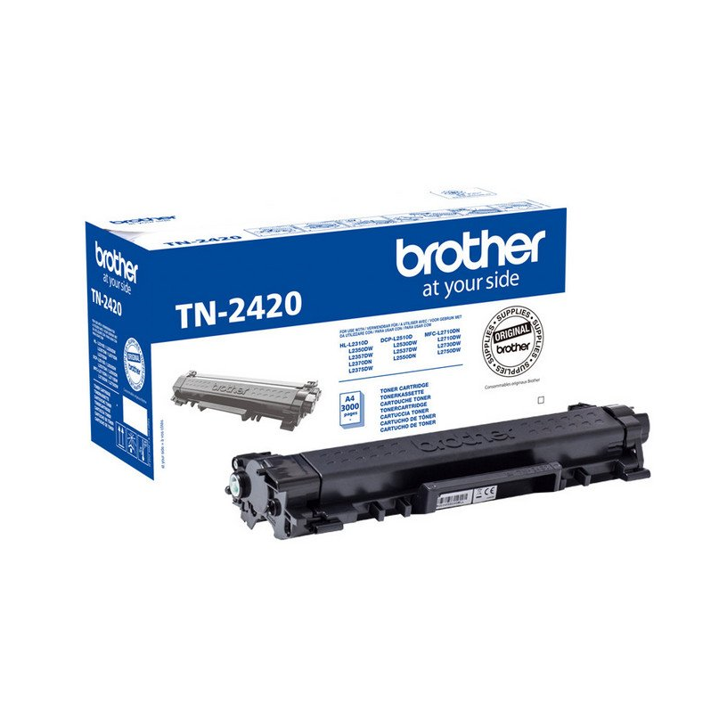 Brother TN2420 Tóner Negro de Larga Duración para Impresiones Profesionales