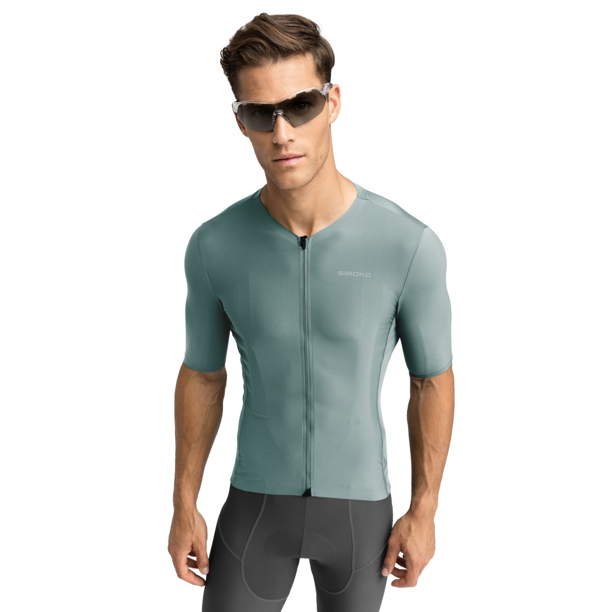Siroko - Maillot SRX Manga Corta Ciclismo para Hombre_