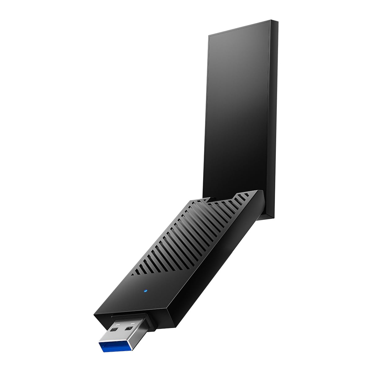 Cudy AXE5400 Adaptador Inalámbrico USB 3.0 de Triple banda Wi-Fi 6E WU5400 para PC, Compatible con Windows 11/10, Antenas de Alta Ganancia, 6 GHz, 1024-QAM, 160 MHz, WPA3