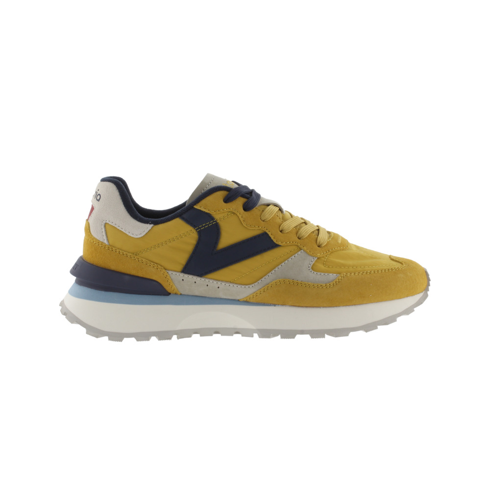 Victoria 1985 RUSH Zapatillas de nylon con piezas de serraje al tono y logotipo retro 8807102