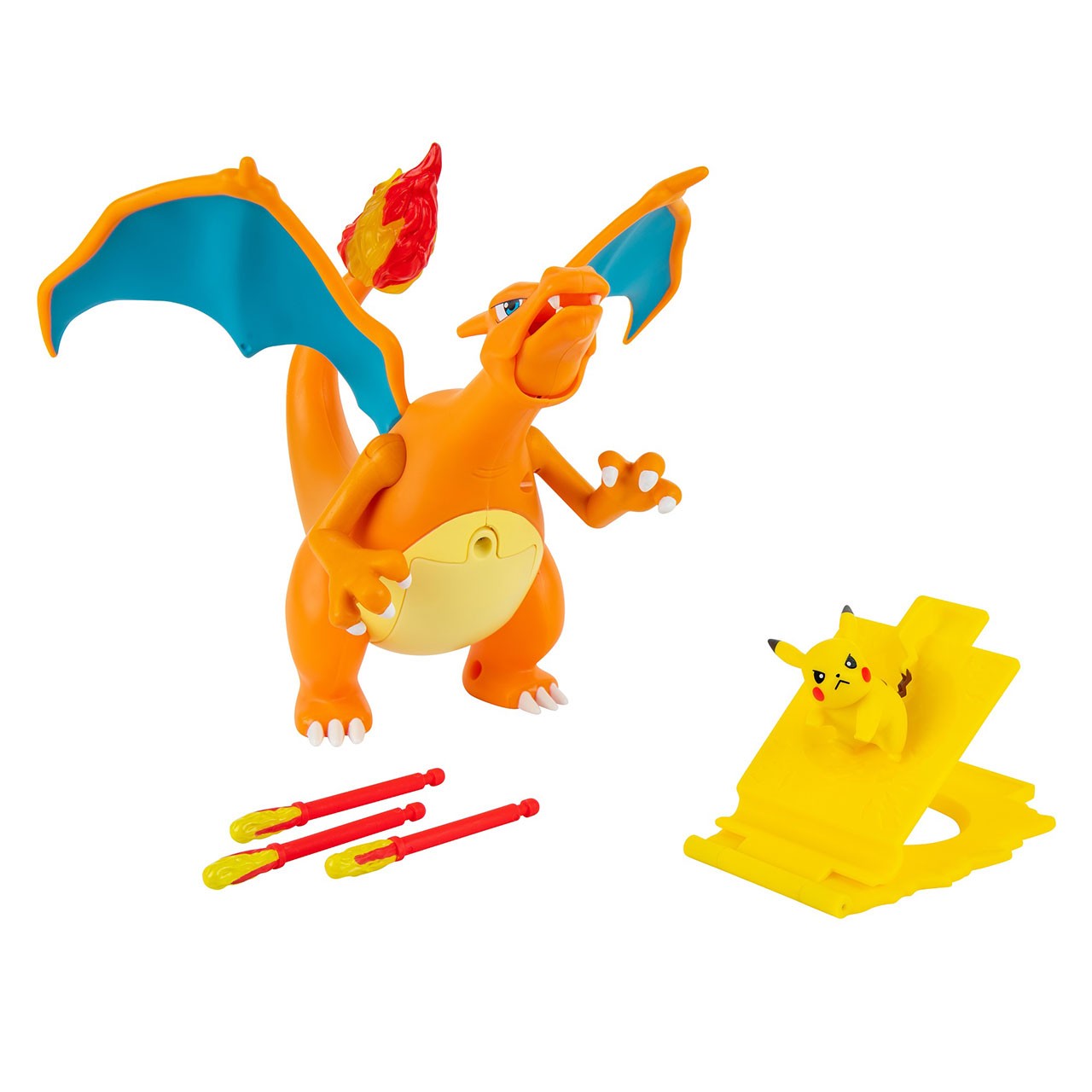 Mega Construx Pokemon Figura Jumbo Pikachu, juguetes niños +8 años (Mattel  FVK81)