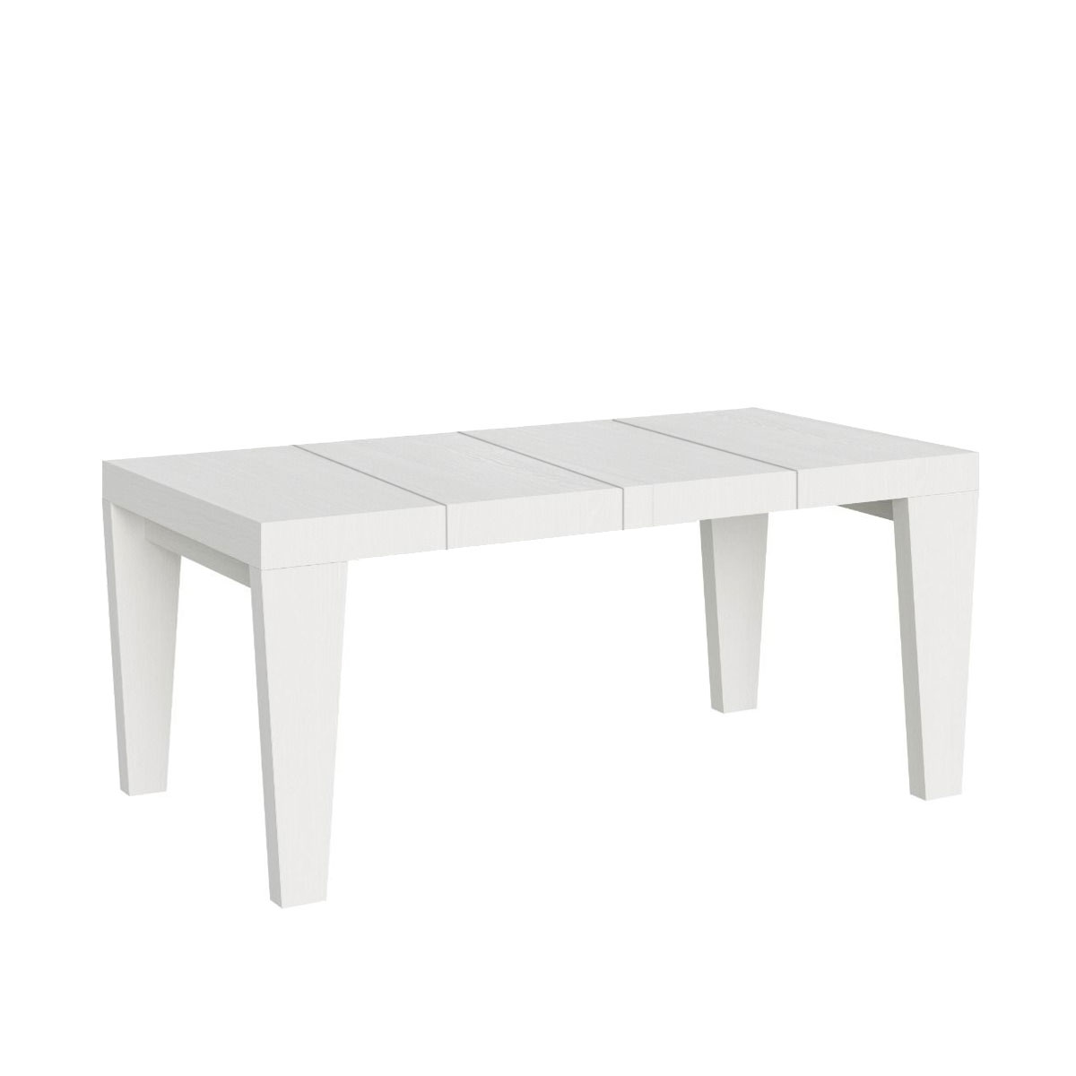 Mesa extensible 140/400x90 cm Spimbo Premium fresno blanco - Itamoby