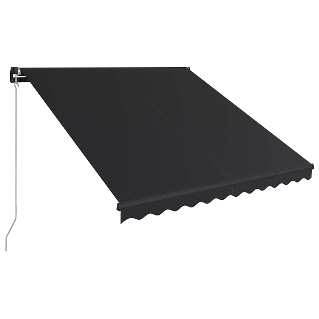 vidaXL Toldo Retráctil Poliéster y Acero 350 x 250 cm Multicolor