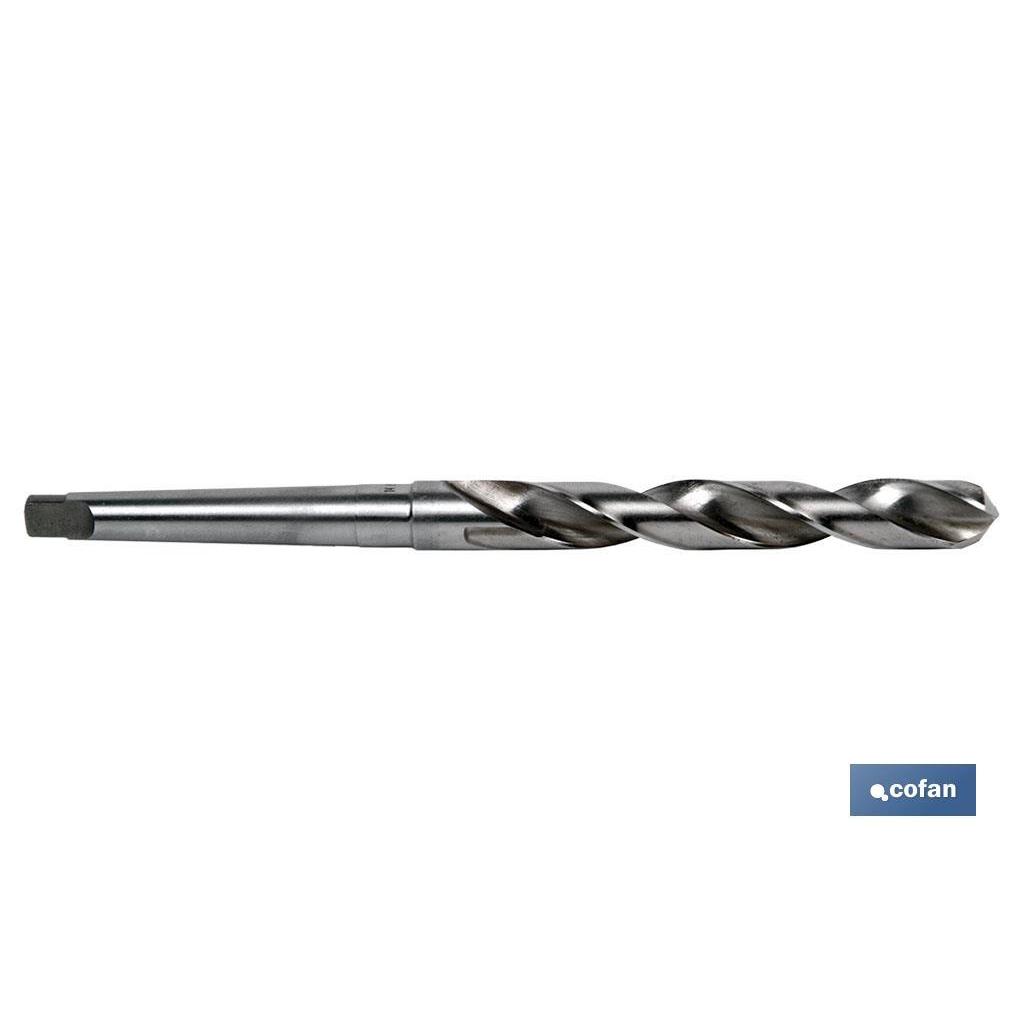 Cofan Broca Cono Morse Cobalto HSS-CO DIN 345N - 1 Unidad