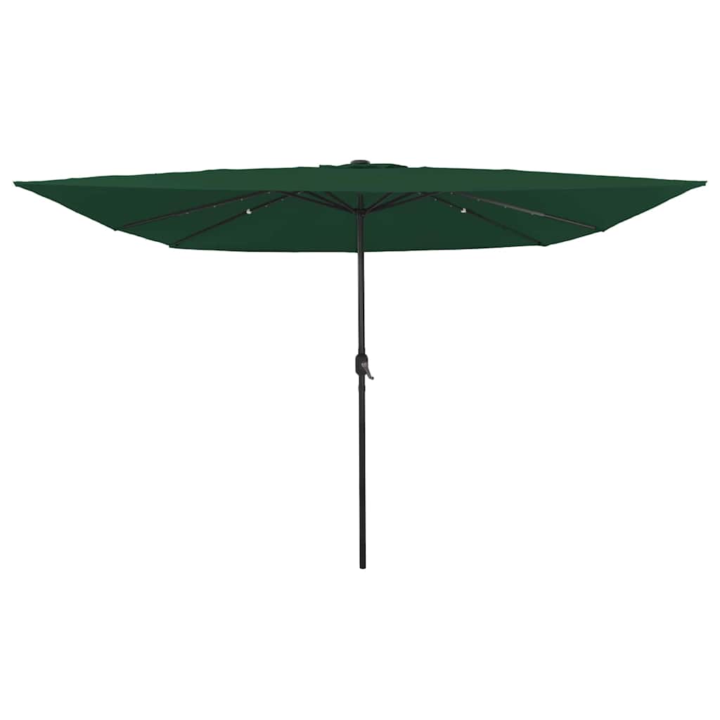 vidaXL Sombrilla de jardín 295 x 295 x 245 cm Poliéster y Acero