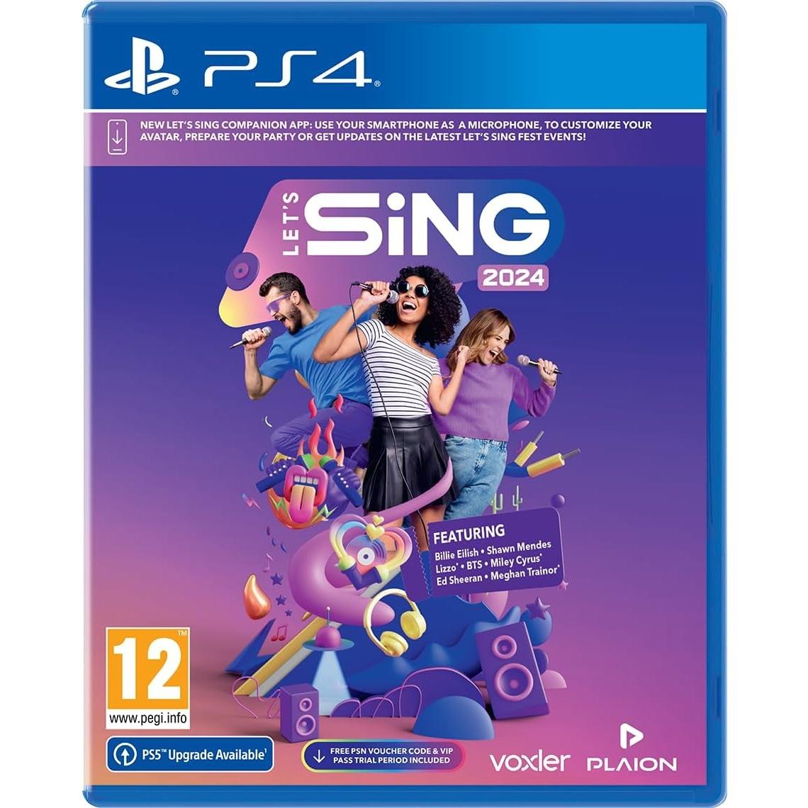 Let's Sing 2024 Juego para Consola Sony PlayStation 4 PS4