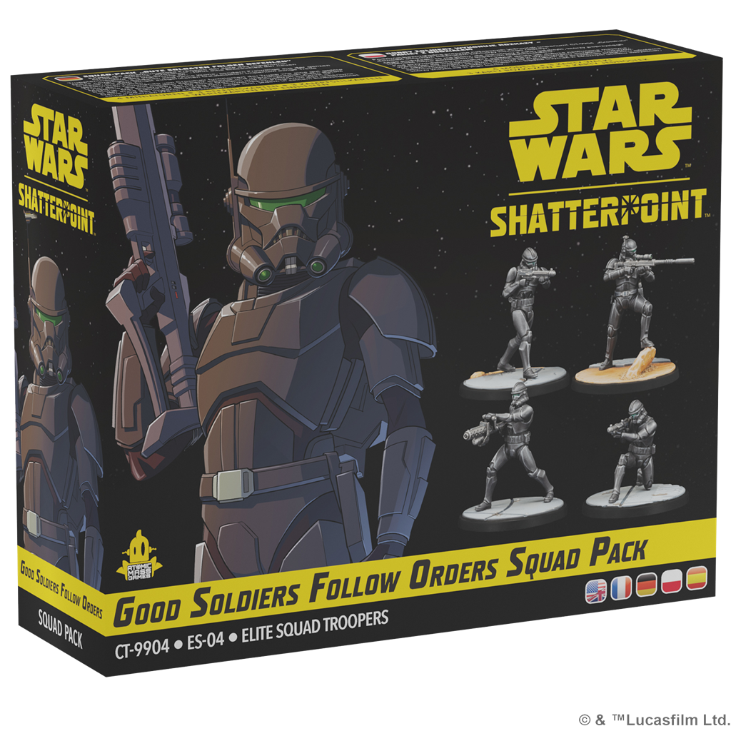 Asmodee - Juego de mesa Good Soldiers Follow Orders Squad Pack