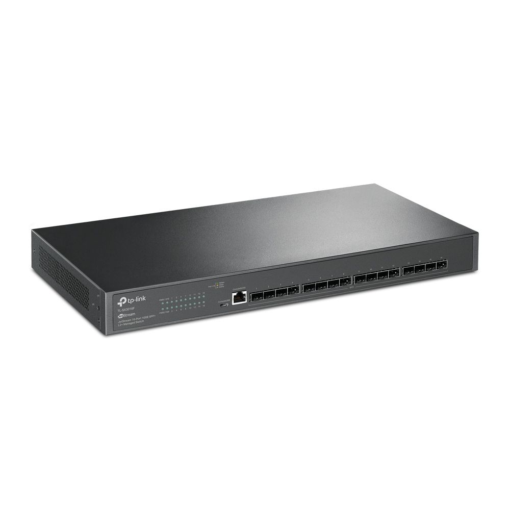 HUB Switch puertos 0 TP-LINK TL-SX3016F  | No, Negro