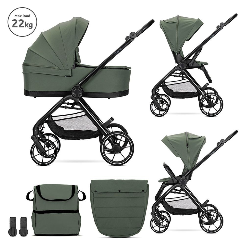 LORELLI Carrito de bebé dúo VENICE hasta 22 kg – Lorelli