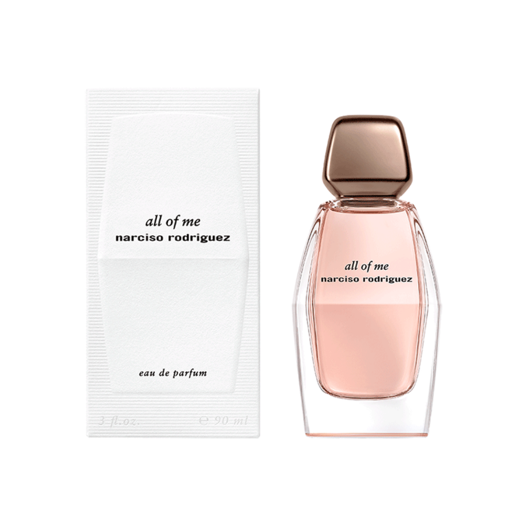 Narciso Rodriguez All Of Me Eau de Parfum 90 Ml.  Perfume Mujer. Fragancia de la familia olfativa floral-almizclada.