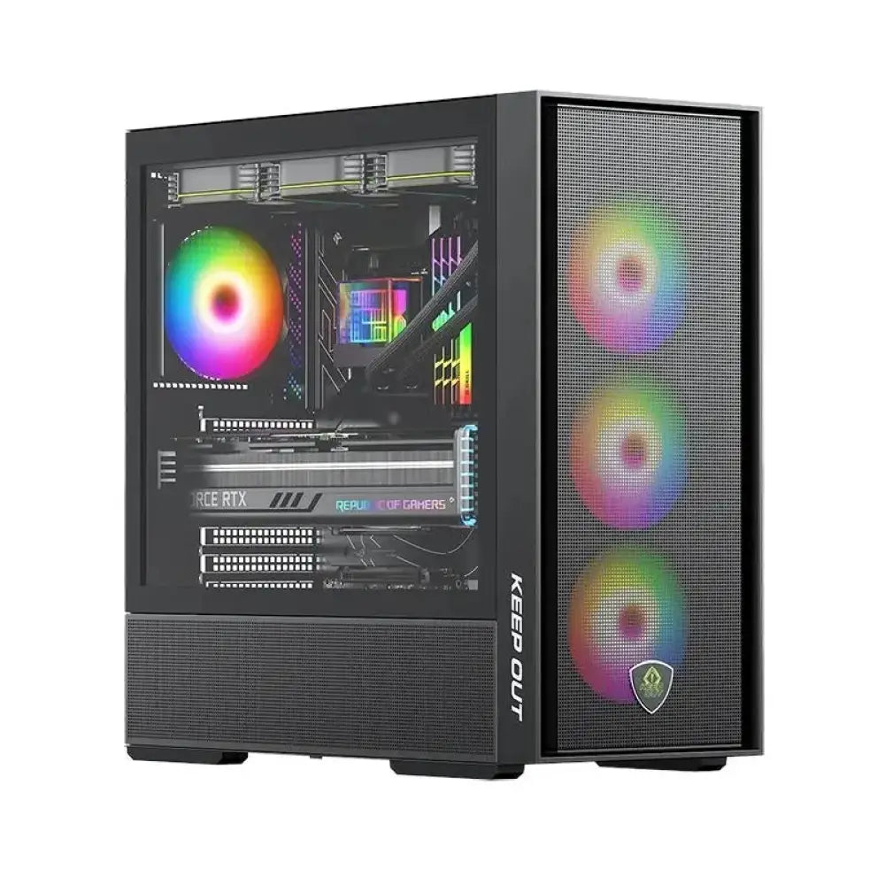 Torre PC Caja PC Keep Out Gaming KO XC-805 MESH ARGB USB3 ATX