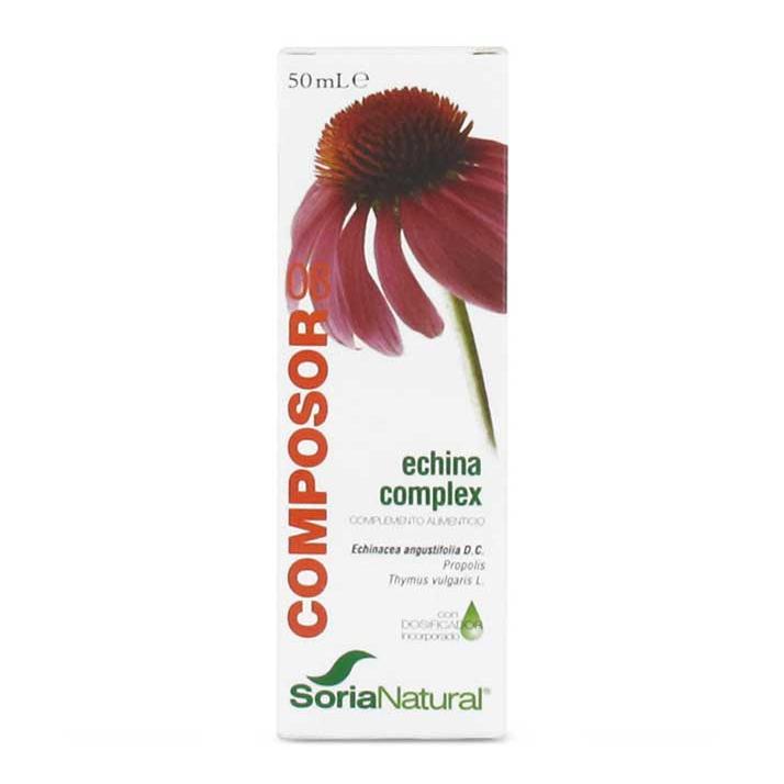 Composor 8 Echina Complex 50ml - Protección Contra Cambios de Temperatura - Refuerza el Sistema Inmunológico - Soria Natural