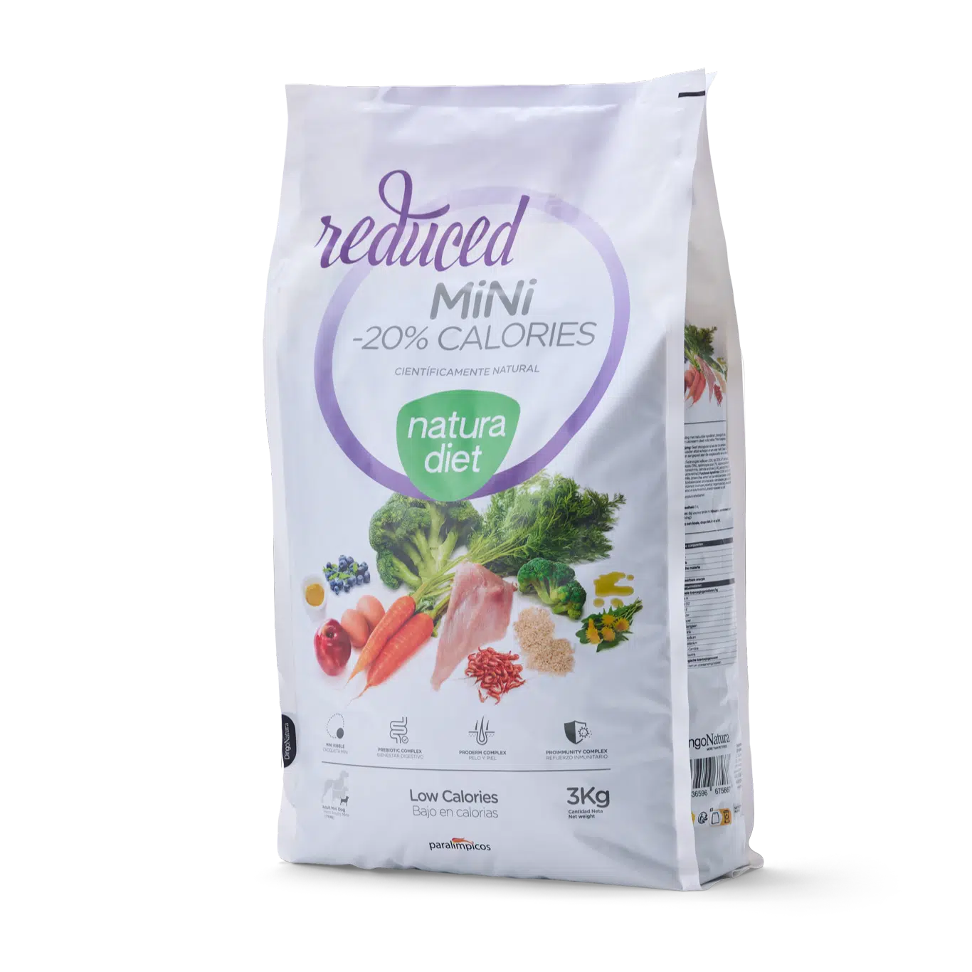 NATURA DIET PERRO AUDLTO MINI Reduced -20% Calories 3KG