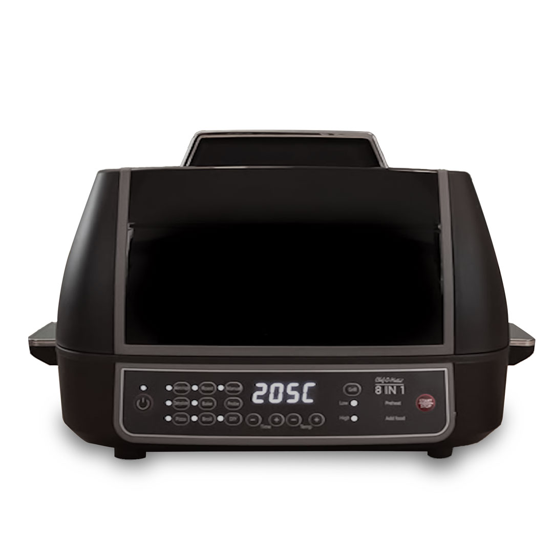 STARLYF 8 en 1 - Horno, Grill y Freidora de aire Chef O Matic, 1500w. temporizador, Panel digital, Ahorro energético, Calentamiento inmediato, Gran capacidad