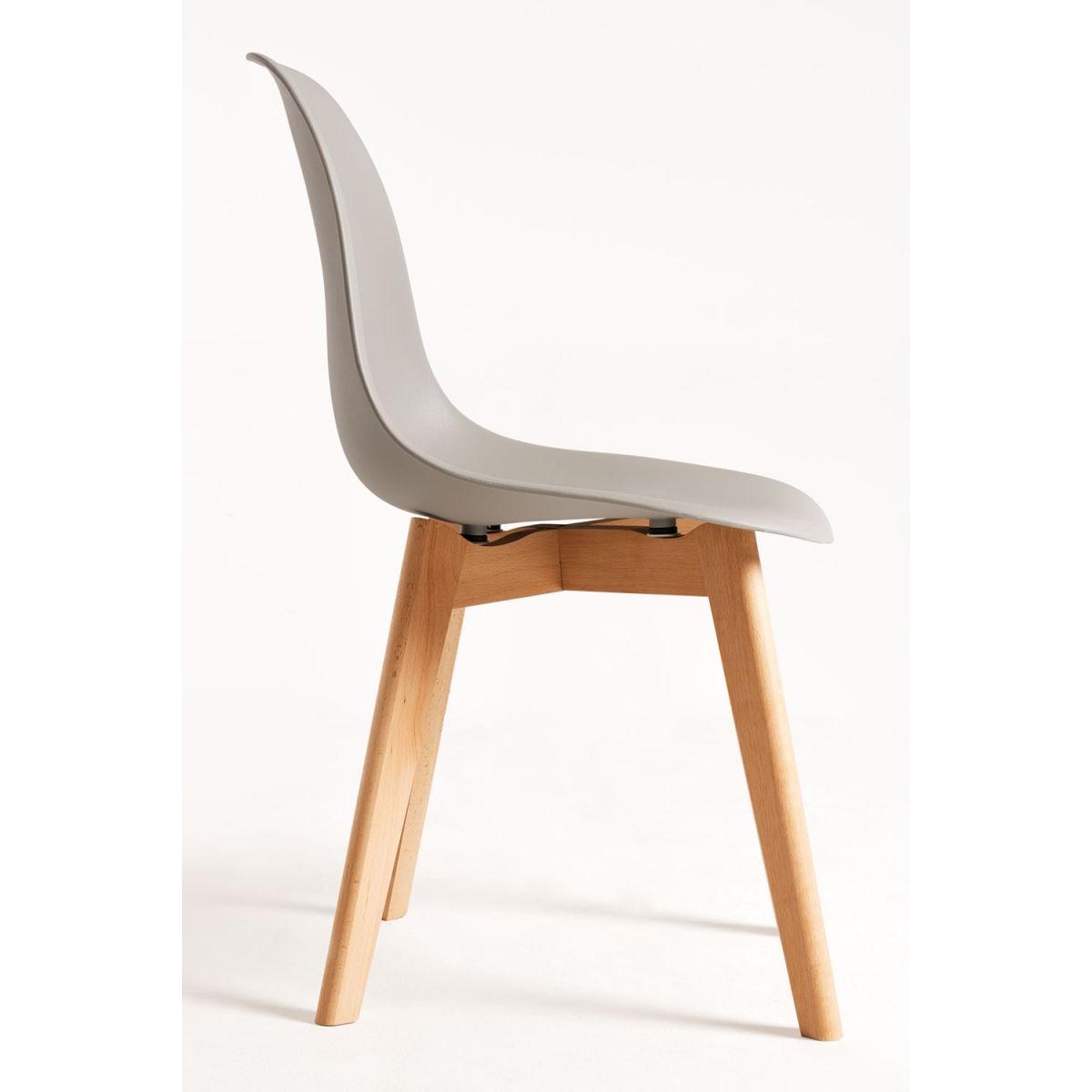 Regalos Miguel - Packs Sillas Comedor - Pack 4 Sillas Kelen - Gris