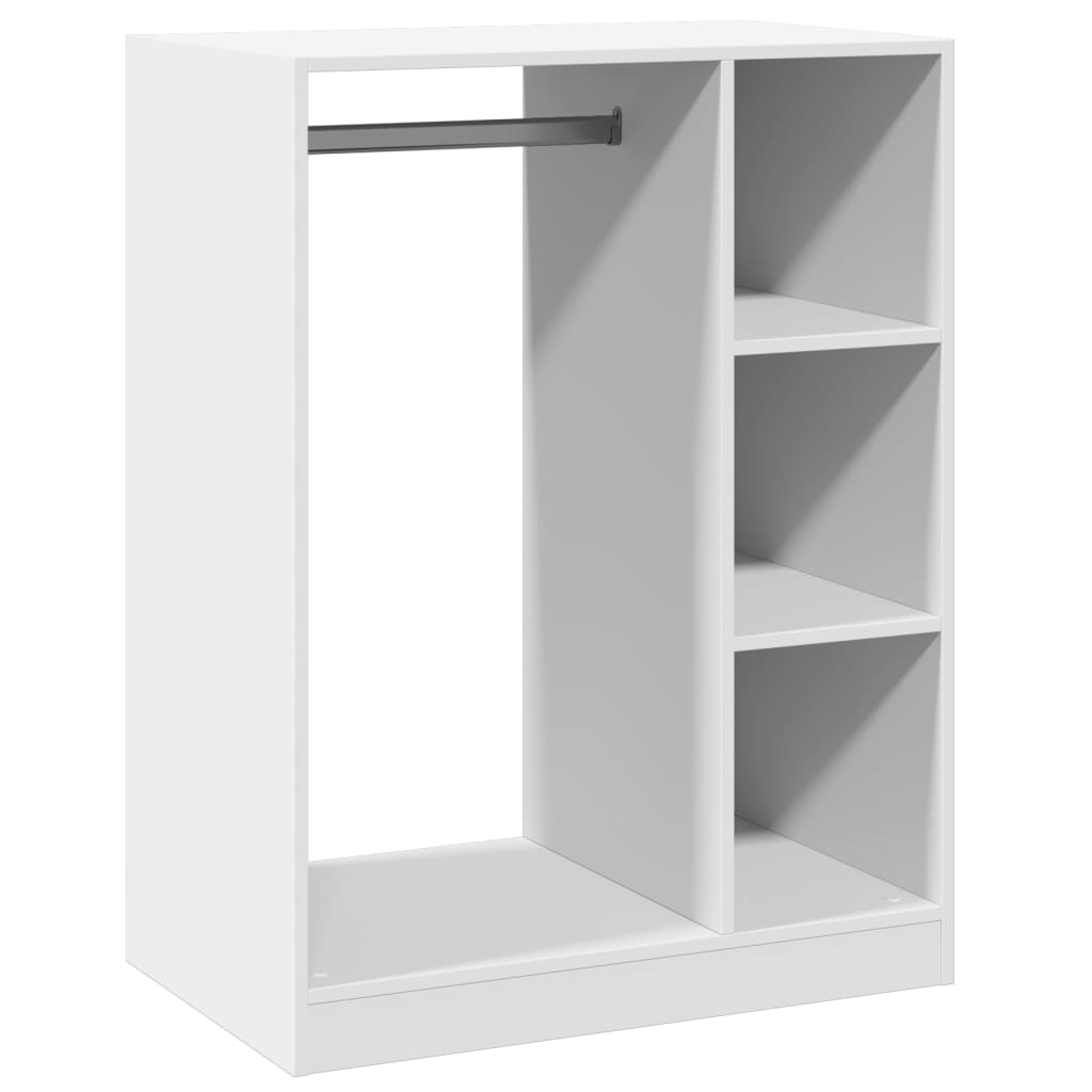 vidaXL Armario de madera de ingeniería 77x48x102 cm Color Blanco,  Gris hormigón,  Gris sonoma y mas