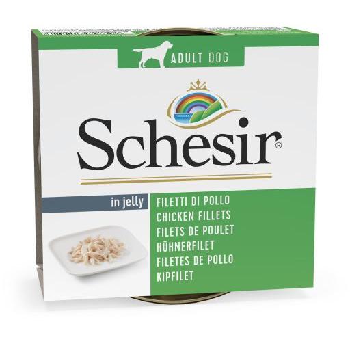 Schesir  Comida Húmeda de Pollo en Gelatina (Perros , Comida , Comida húmeda) - 150 GR