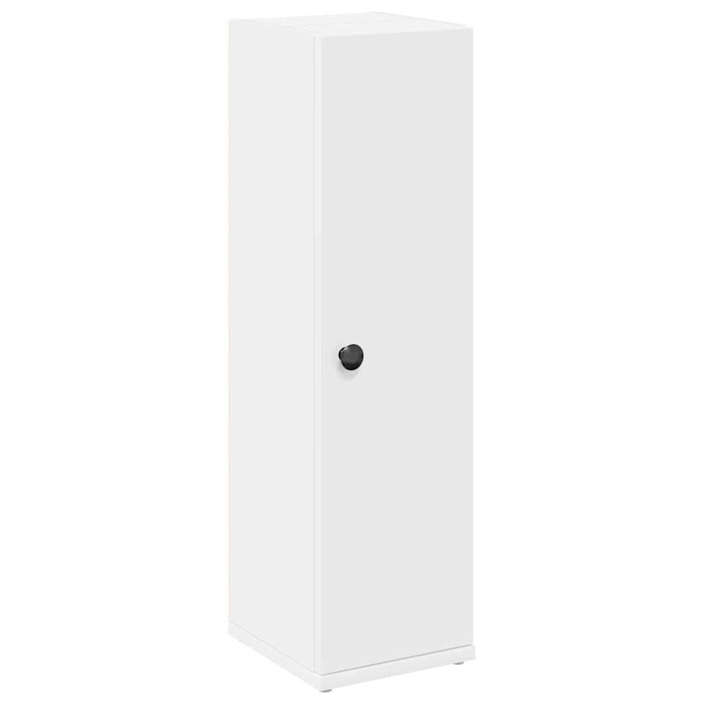 vidaXL Mueble de baño con portarrollos blanco 20,5x22x72 cm