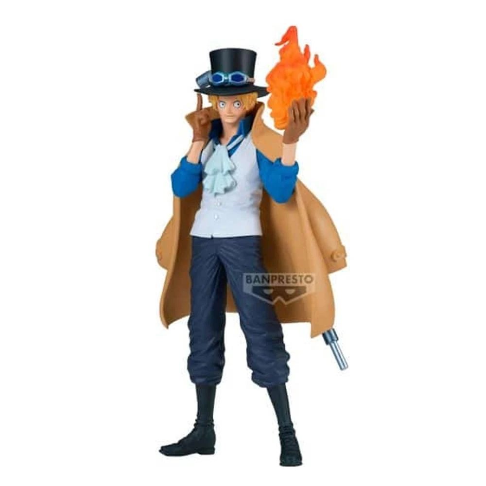 Banpresto - Figura coleccionable One Piece King Of Artist Sabo 23 cm para fans de anime, escultura detallada con base de exhibición y acabado brillante