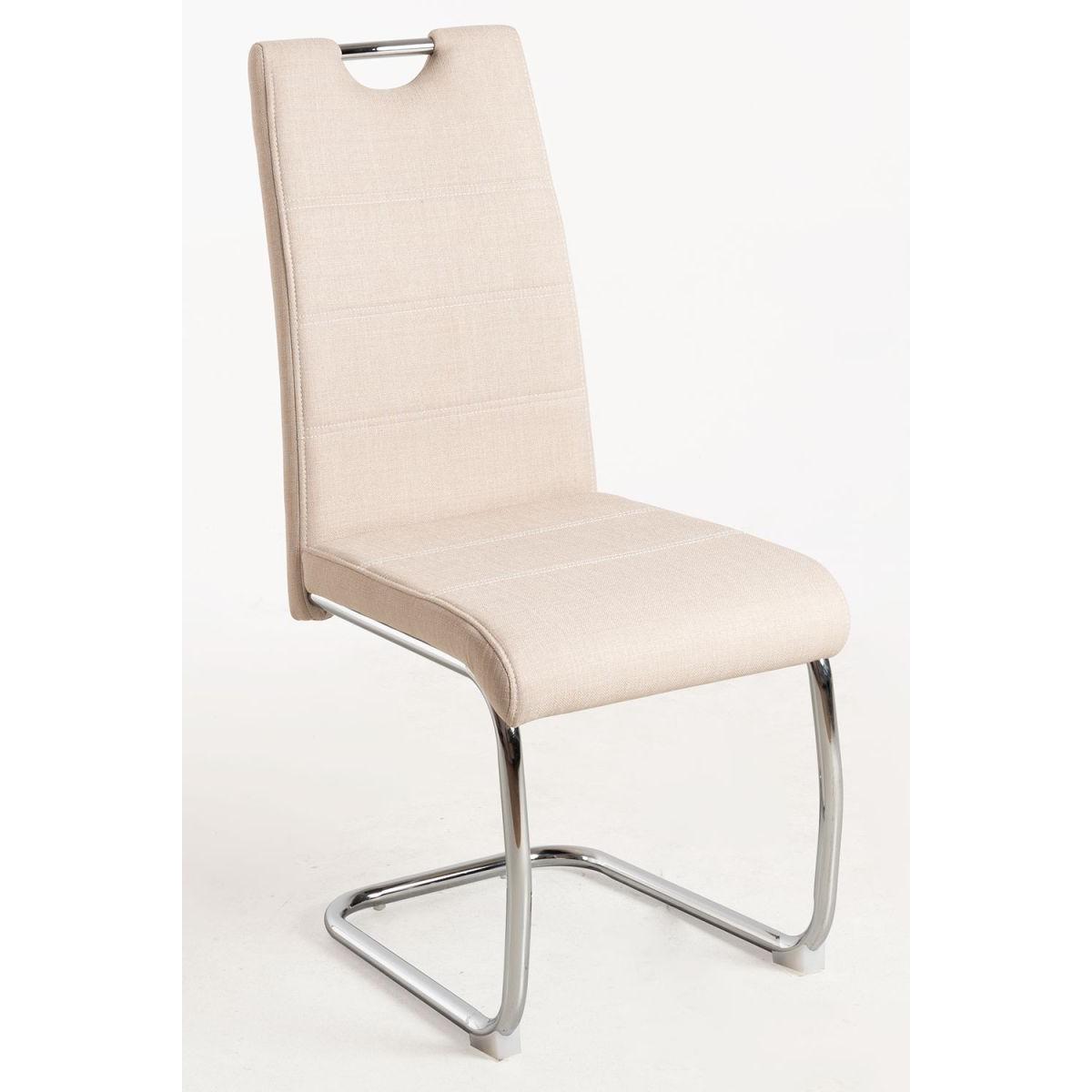 Regalos Miguel - Sillas Comedor - Silla Hallen Tela - Beige
