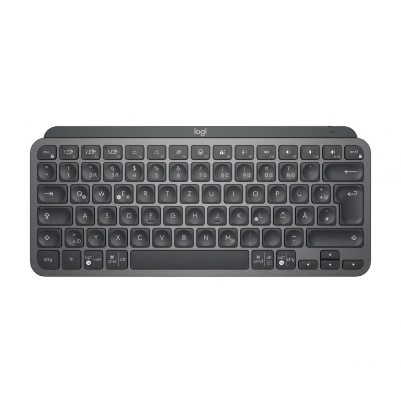 Logitech MX Keys Mini Teclado Inalámbrico Bluetooth Grafito QWERTZ Alemán