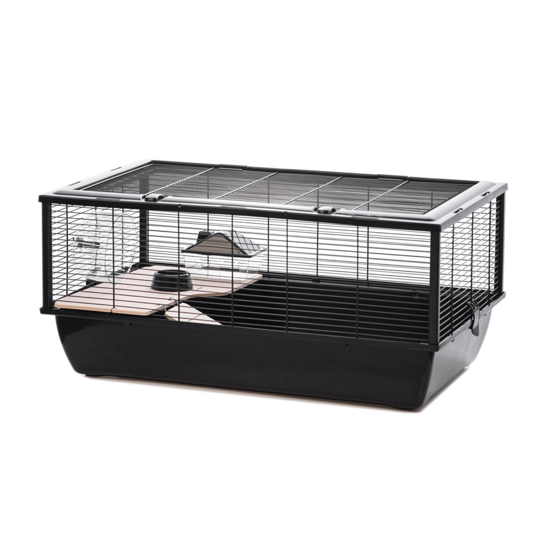 INTER-ZOO Bob madera negro 780x480x360