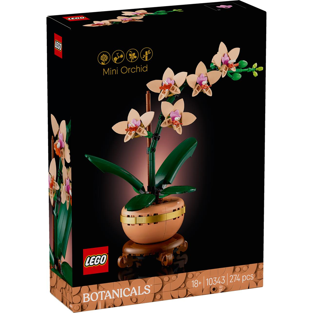 Juego de construccion Miniorquídea Lego Botanicals (10343)