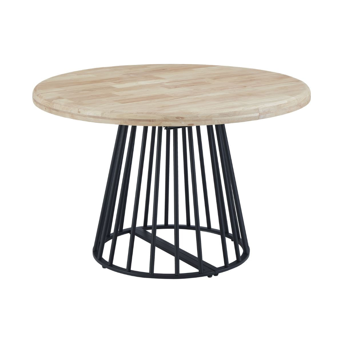 Mesa de comedor Brad extensible diseño redondo Ø120 cm Adec
