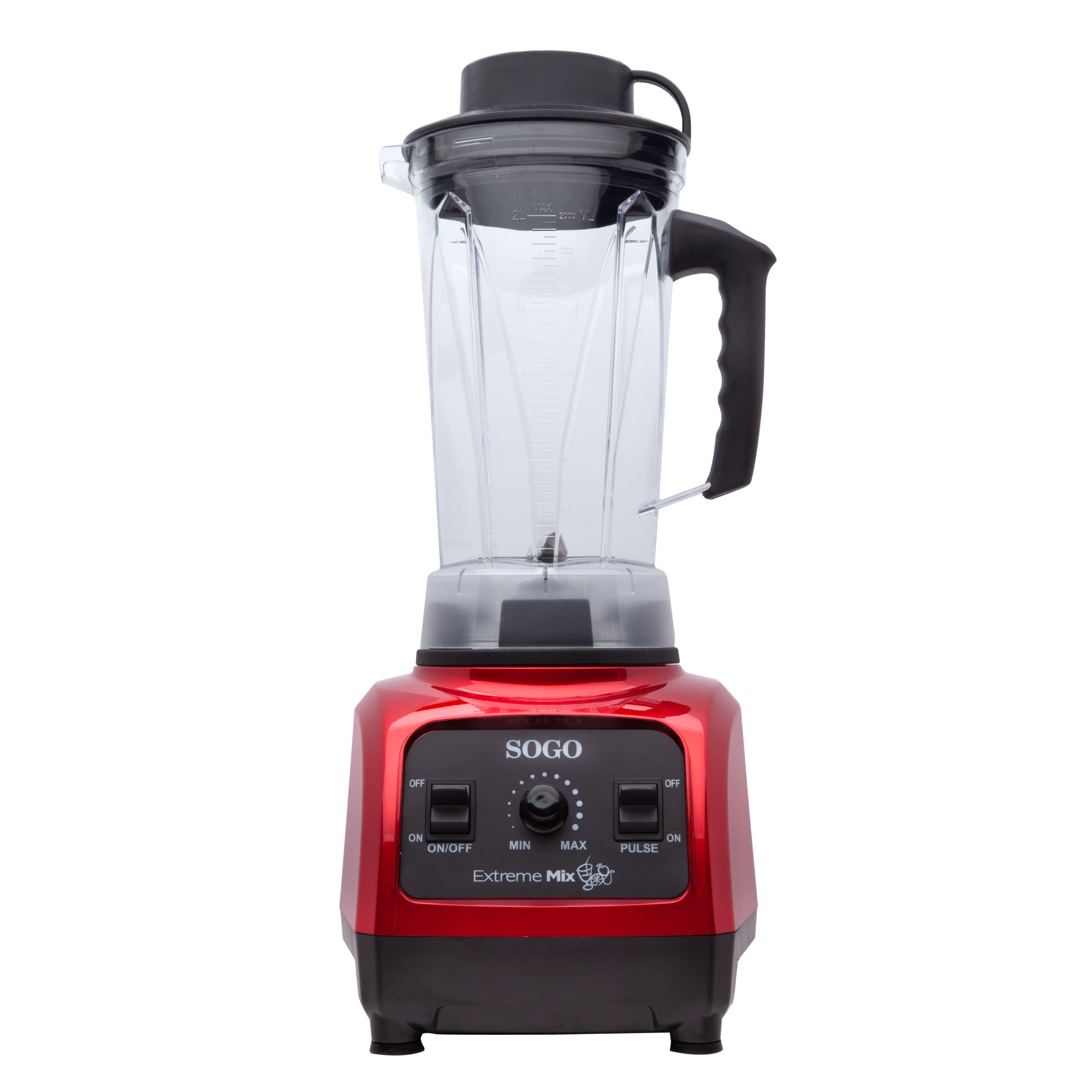 Batidora amasadora y mezcladora con bol de acero inoxidable de 3,5 L y  potencia de 350 W rojo Sogo