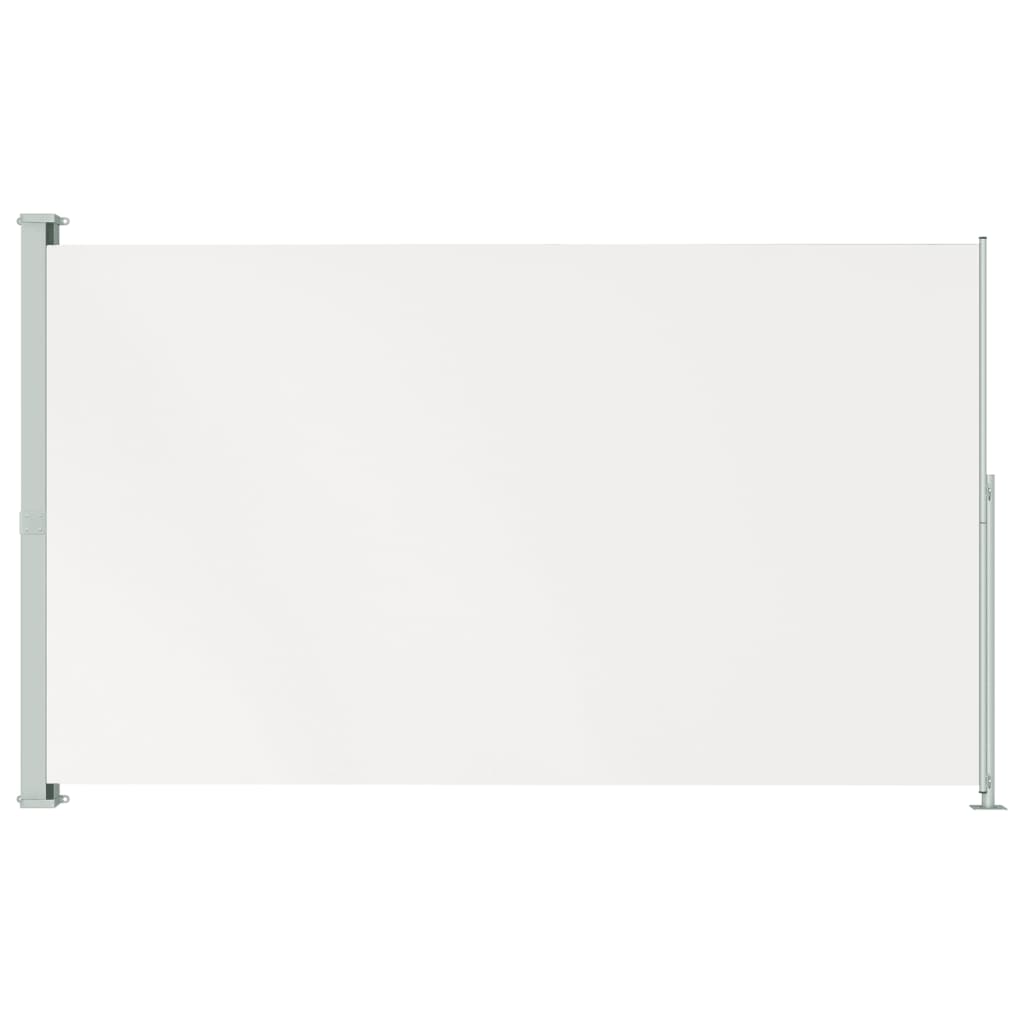 vidaXL Toldo lateral retráctil de jardín 180x300 cm Color Negro, Crema, Gris