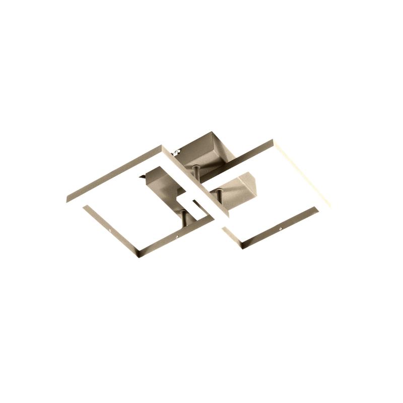 Lámpara de techo LED moderna BARD 21W oro mate 3394-28-225 Fabas Luce