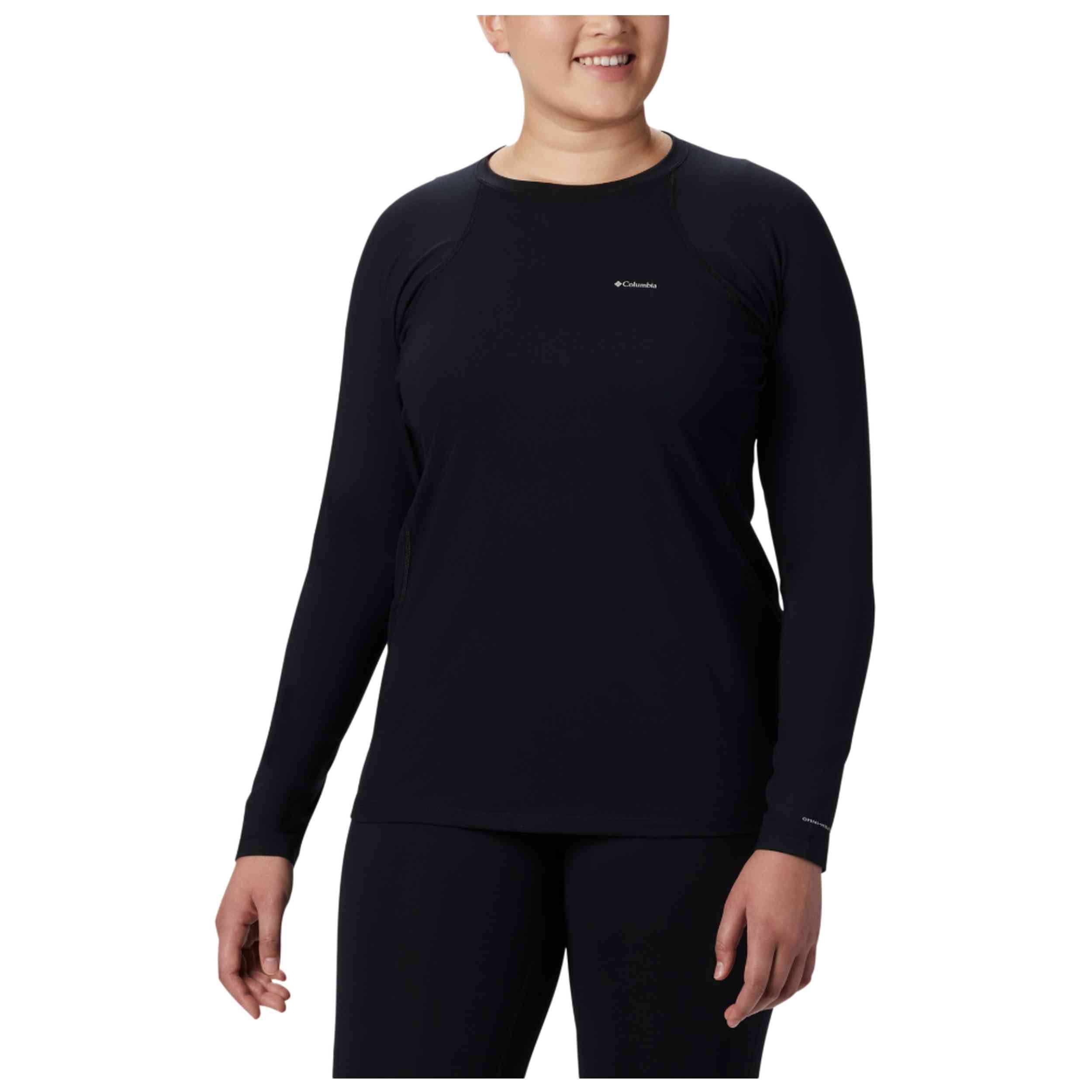 Camiseta Columbia modelo Midweight Stretch Long Sleeve Top en color Negro