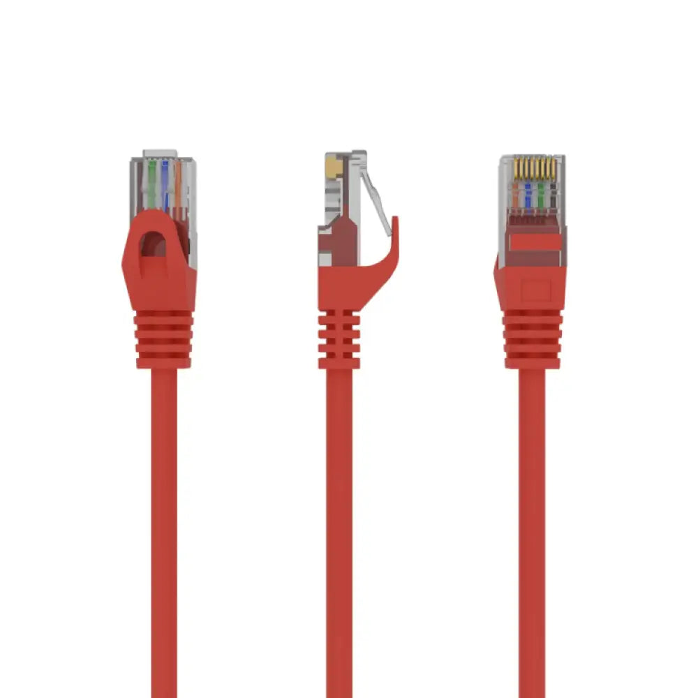 Cable de Red RJ45 CAT6 0.25m Rojo