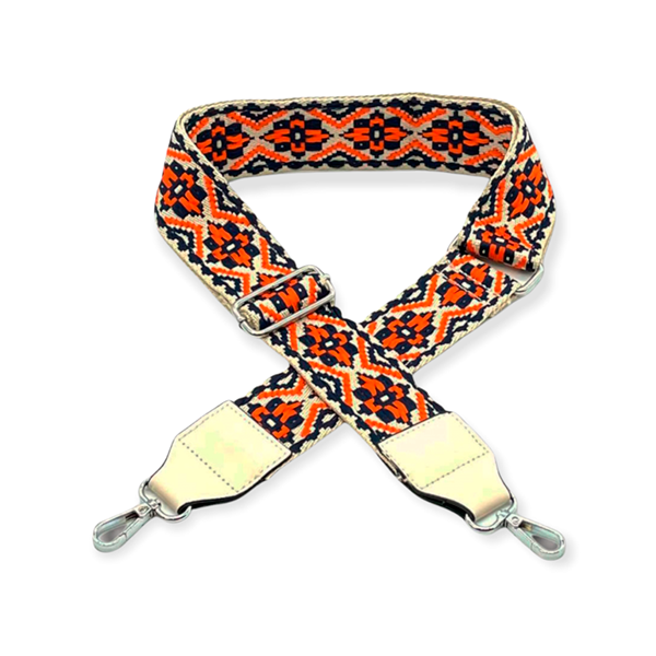 énvo Asa para Bolso Ajustable con Estampado Étnico